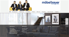 Desktop Screenshot of moebelbauer.de