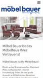 Mobile Screenshot of moebelbauer.de