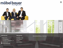 Tablet Screenshot of moebelbauer.de